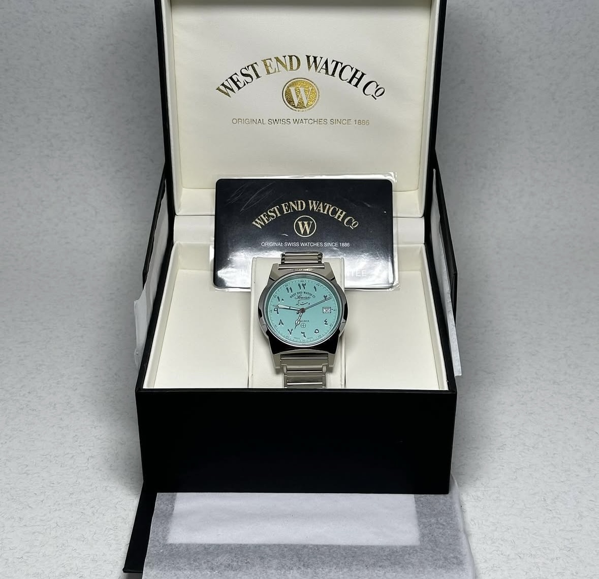 “West end co “ Tiffany