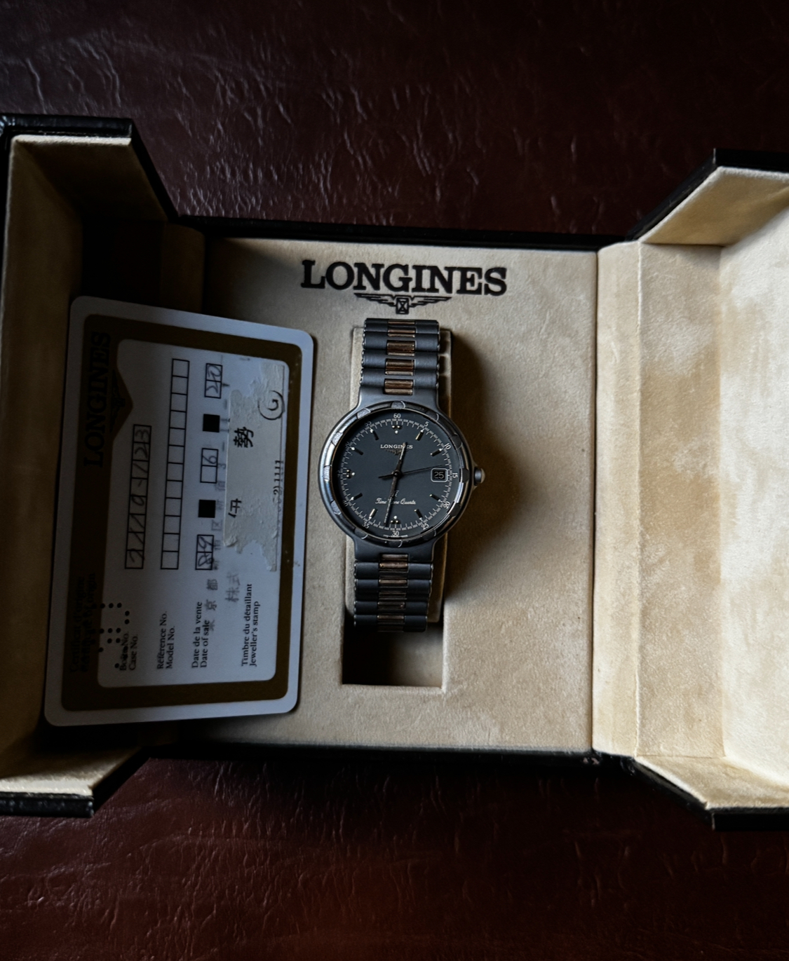 Longiness titanium 
