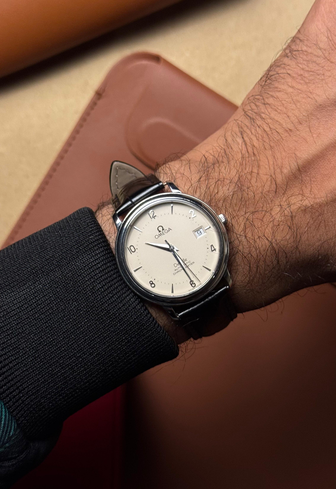 Omega de ville milky dial