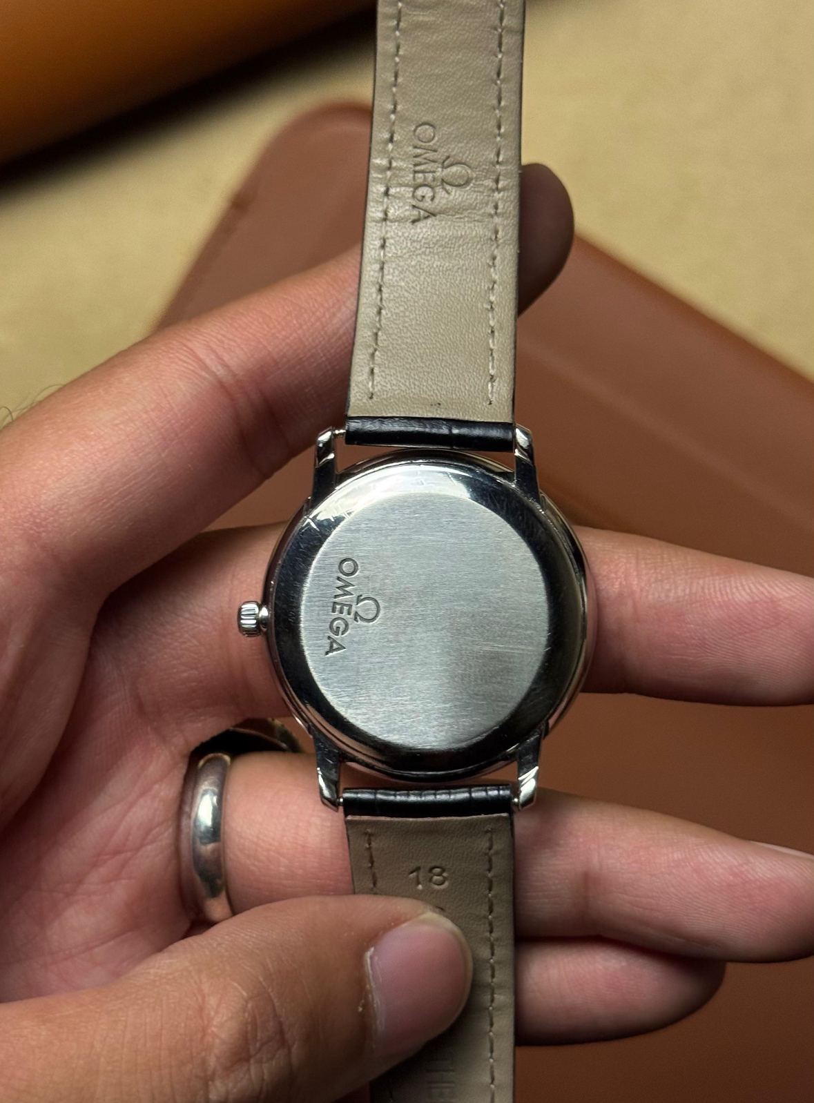 Omega de ville milky dial