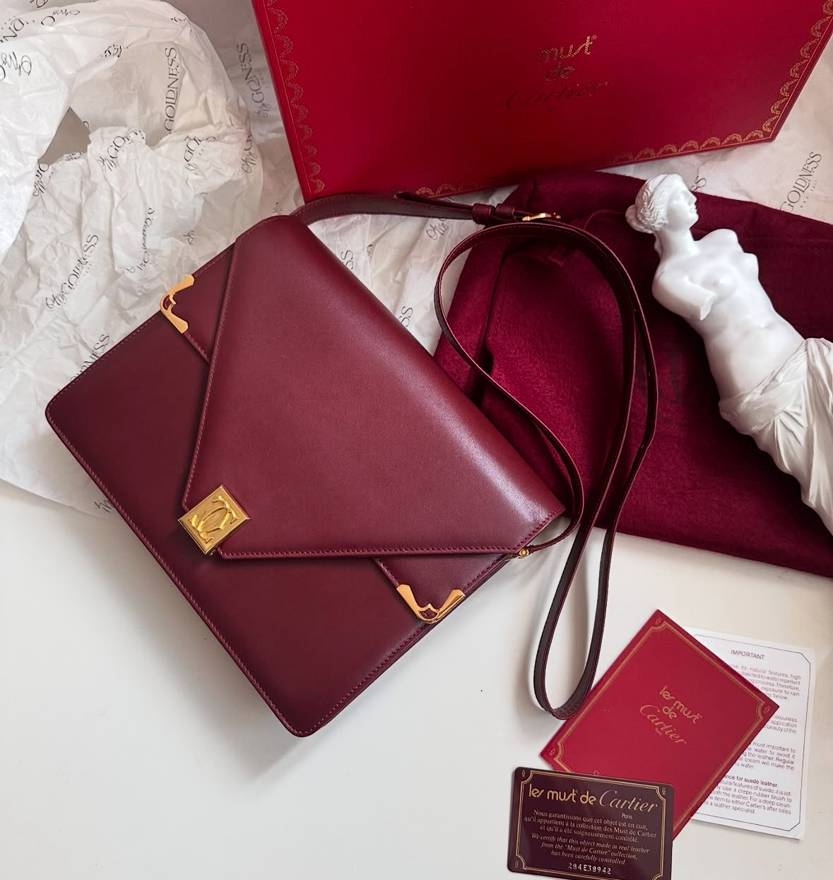 Antique cartier bag