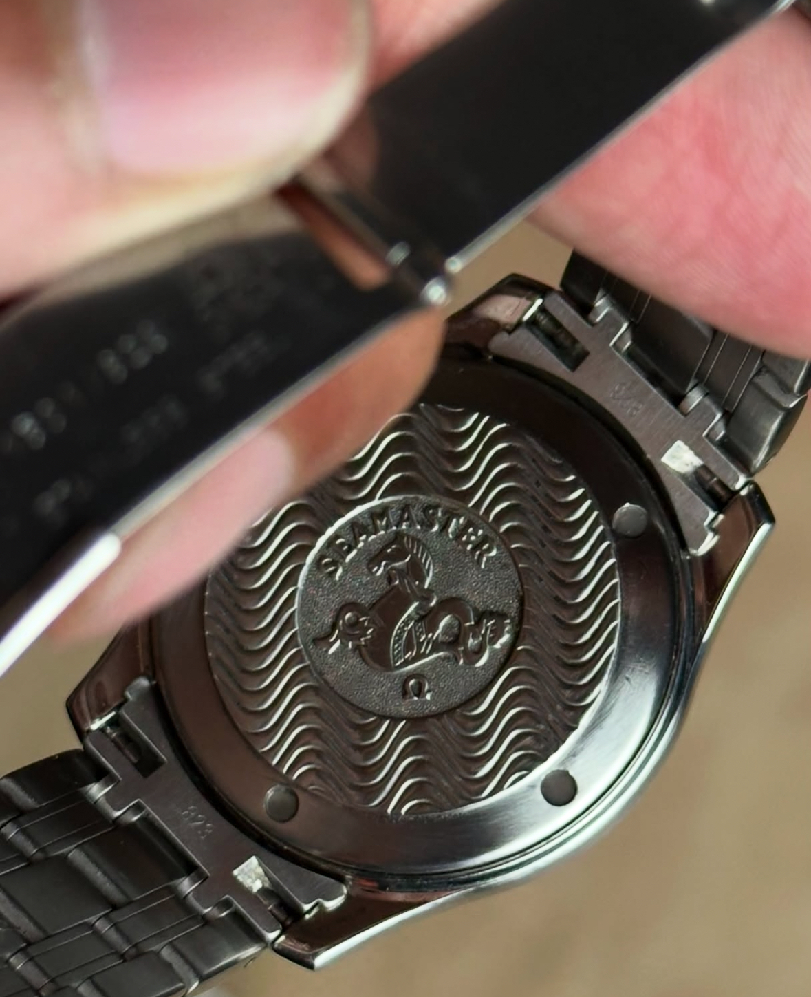 Omega seamaster wave 