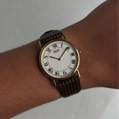 Seiko chiffres romains