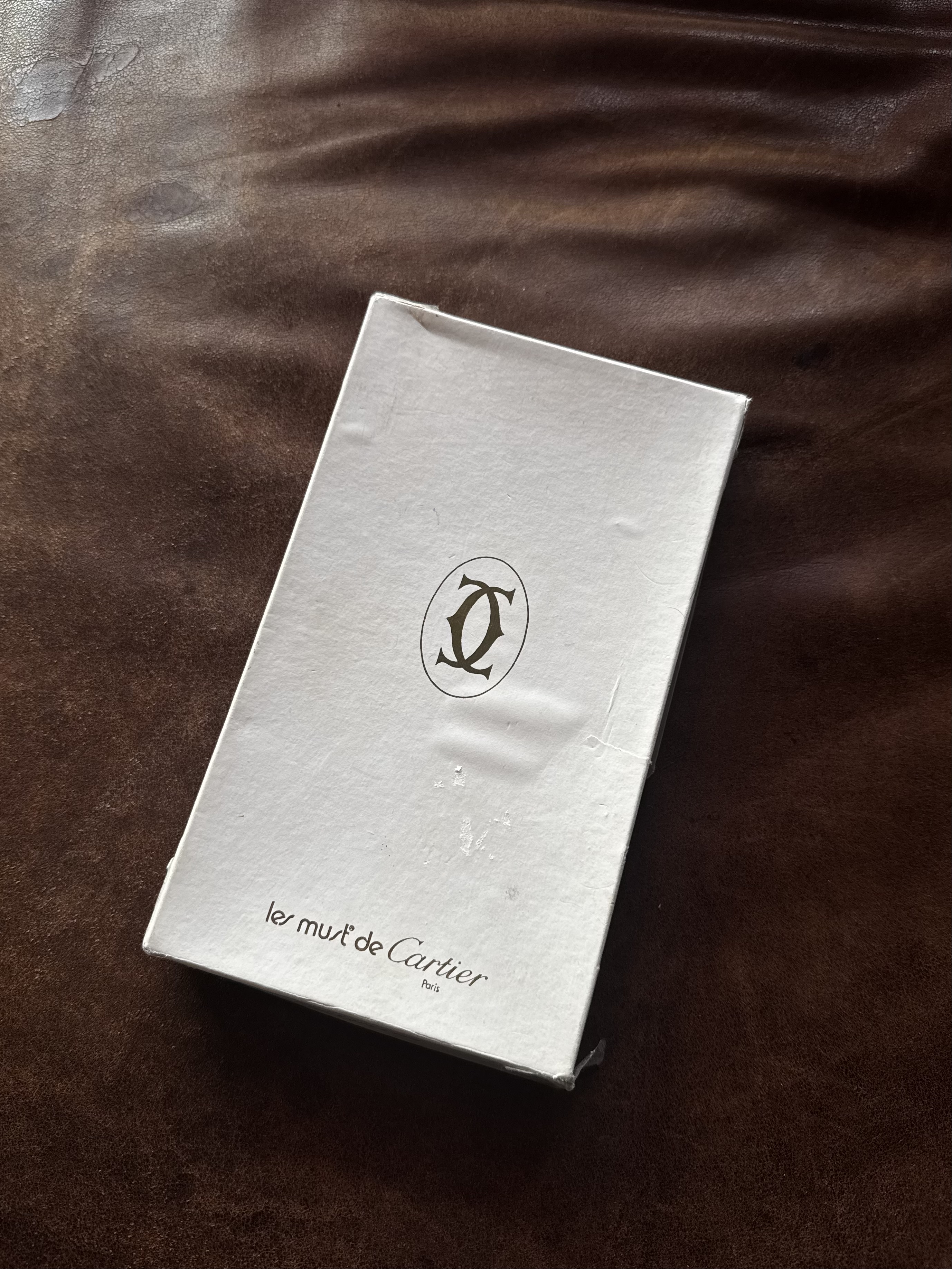 Vintage must de Cartier card holder
