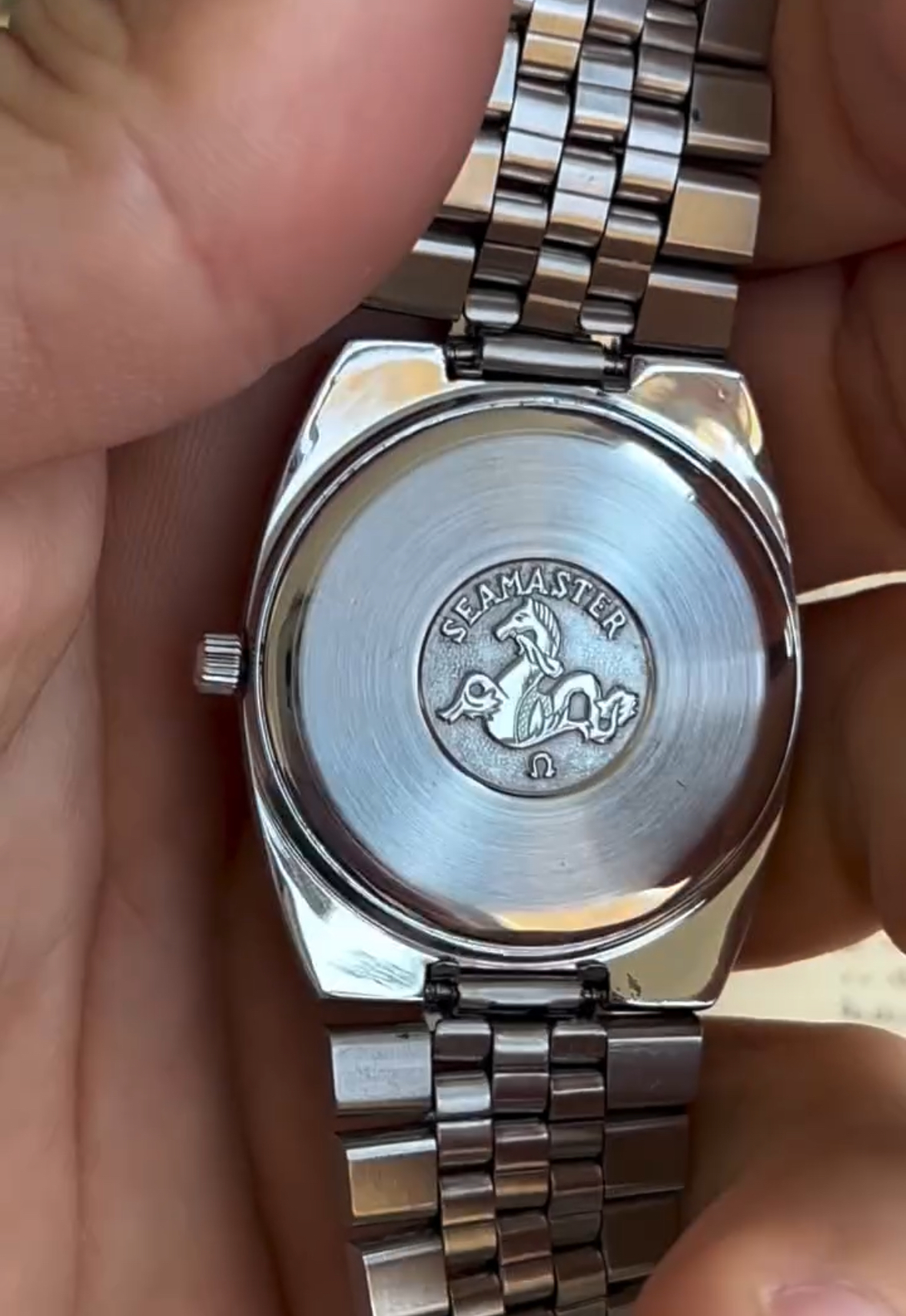 Omega seamaster grey 