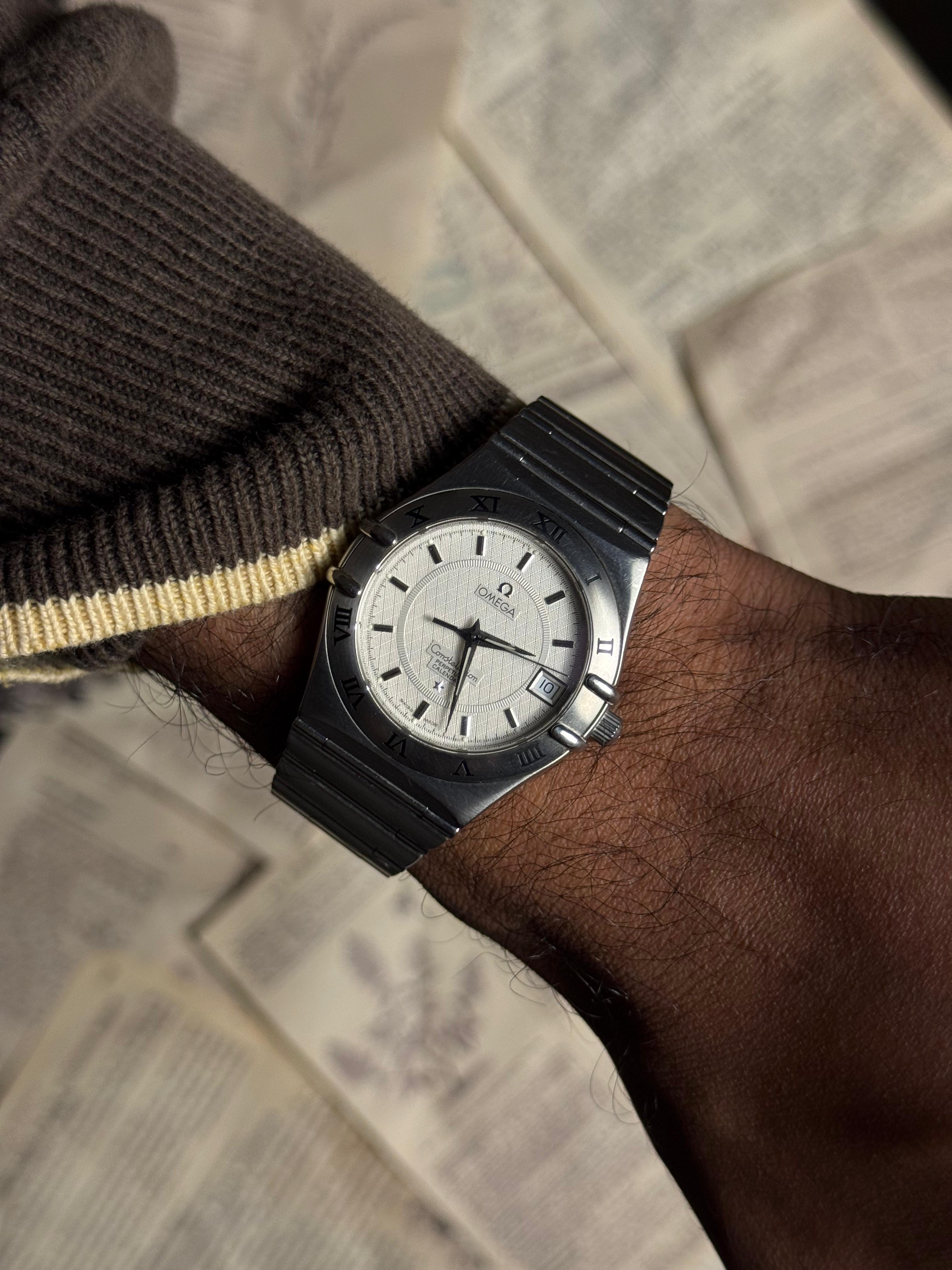 Omega constellation perpetual calendar 