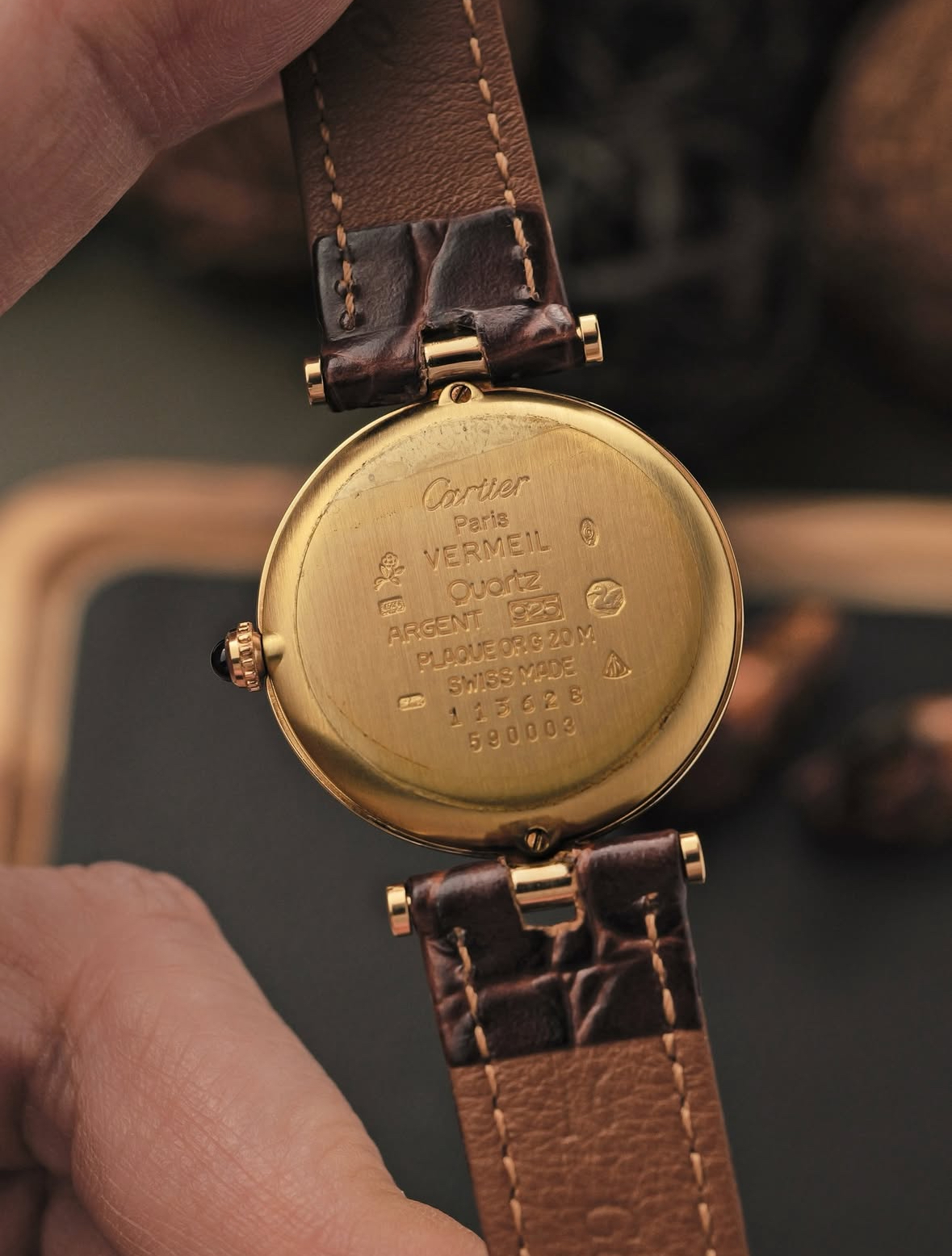 Cartier vendome vermeil