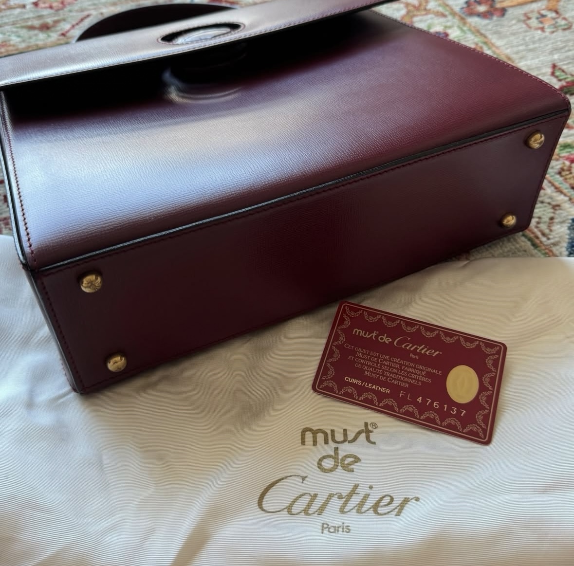 Cartier must handbag